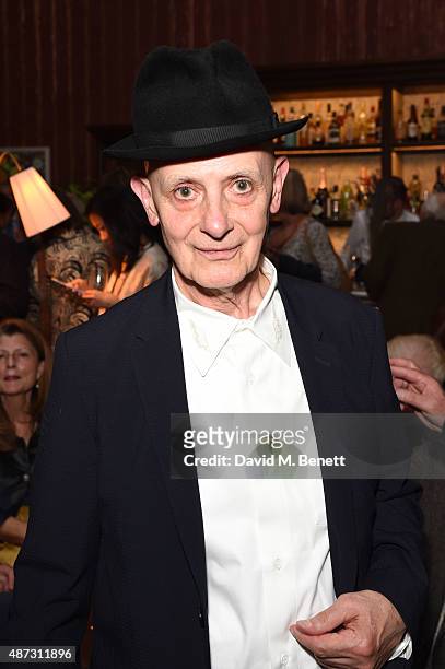 David Remfry attends the launch of the Academicians' Room private members club in The Keeper's House at The Royal Academy of Arts on September 8,...