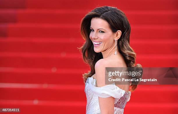 Jury Member Kate Beckinsale attends the 'IL Gattopardo' Premiere at the Palais des Festivals during the 63rd Annual Cannes Film Festival on May 14,...