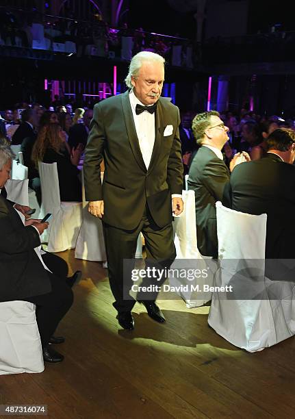 Giorgio Moroder , winner of the Inspiration of the Year award, attends the GQ Men Of The Year Awards at The Royal Opera House on September 8, 2015 in...