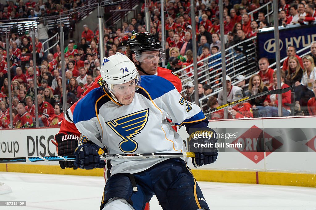 St. Louis Blues v Chicago Blackhawks - Game Three