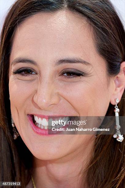 Tamara Falco attends Folli Follie flagship store inauguration at Folli Fillie on April 29, 2014 in Madrid, Spain.