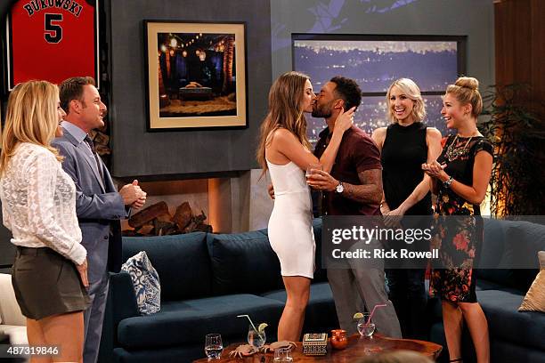 Comedian Nikki Glaser and Miss America 2015 Kira Kazantsev join Chris Harrison and Jenny Mollen to weigh in on the two-part finale of "Bachelor in...