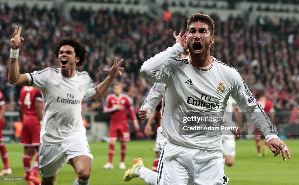 FC Bayern Muenchen v Real Madrid - UEFA Champions League Semi Final