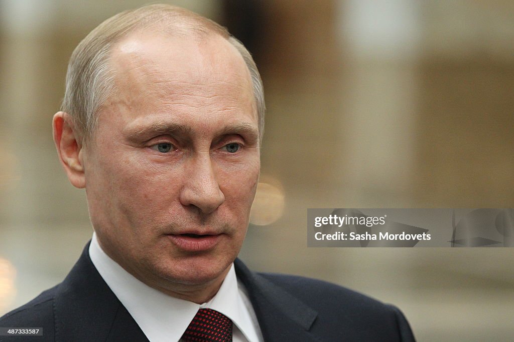 Russian President Vladimir Putin Visits Belarus