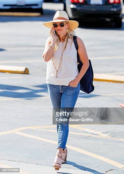 Reese Witherspoon is seen on September 08, 2015 in Los Angeles, California.