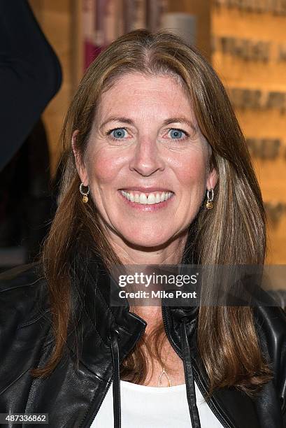 Athleta president Nancy Green attends the Derek Lam 10C Athleta launch party at the Athleta Flagship store on September 8, 2015 in New York City.