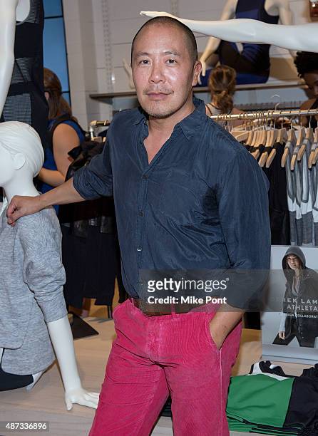 Designer Derek Lam attends the Derek Lam 10C Athleta launch party at the Athleta Flagship store on September 8, 2015 in New York City.