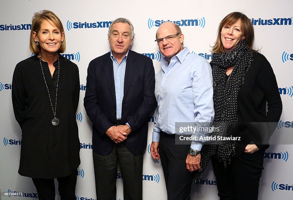 Celebrities Visit SiriusXM Studios - April 29, 2014