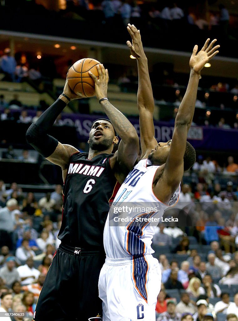 Miami Heat v Charlotte Bobcats - Game Four