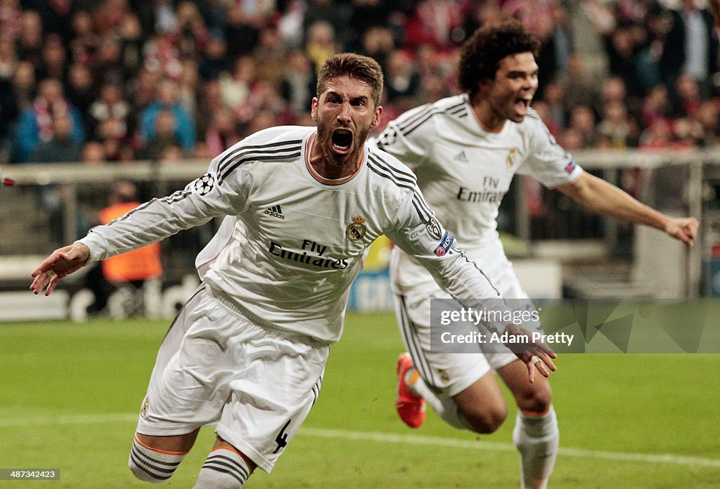 FC Bayern Muenchen v Real Madrid - UEFA Champions League Semi Final