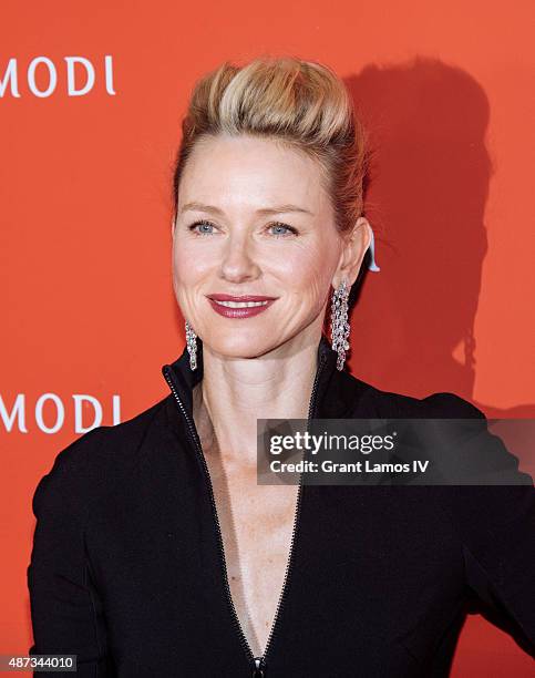 Naomi Watts attends the Nirav Modi U.S. Boutique grand opening at Nirav Modi Boutique on September 8, 2015 in New York City.