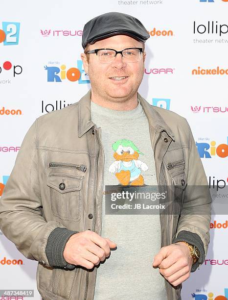 Mychal Simka attends the Lollipop Theater Network Presents: A Night Under The Stars Hosted By Anne Hathaway on April 26, 2014 in Burbank, California.