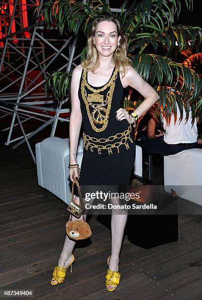 Actress Jamie Clayton attends "Jeremy Scott - The People's Designer" afterparty hosted by The Rooftop at The Hollywood Roosevelt Hotel on September...