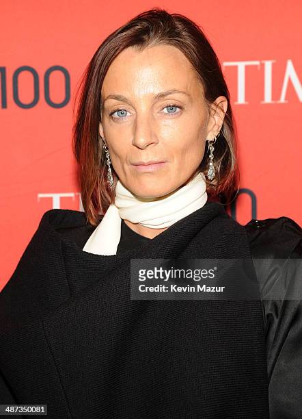Pheobe Philo attends the TIME 100 Gala, TIME's 100 most influential people in the world at Jazz at Lincoln Center on April 29, 2014 in New York City.