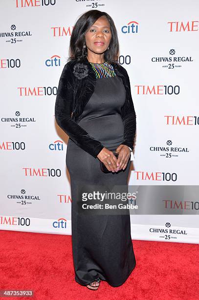 Honoree Thuli Madonsela attends the TIME 100 Gala, TIME's 100 most influential people in the world, at Jazz at Lincoln Center on April 29, 2014 in...