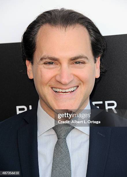 Actor Michael Stuhlbarg arrives for the Premiere Of Bleecker Street Media's "Pawn Sacrifice" held at Harmony Gold Theatre on September 8, 2015 in Los...