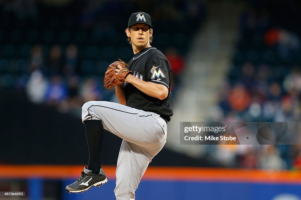 Miami Marlins v New York Mets