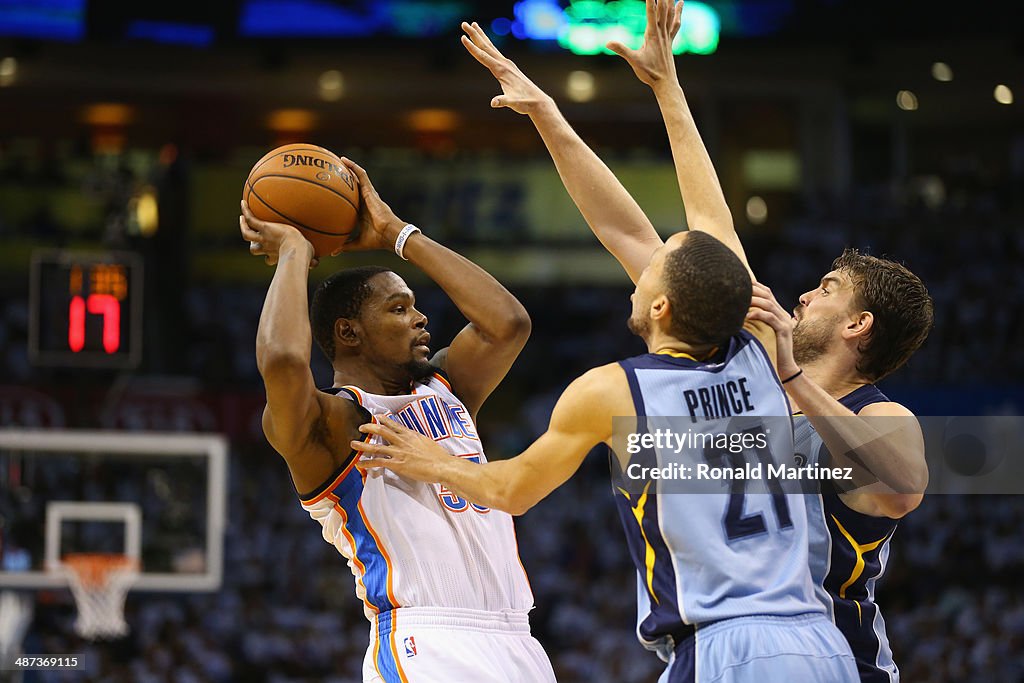 Memphis Grizzlies v Oklahoma City Thunder - Game Five