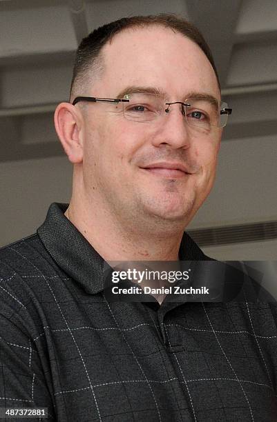 Bryan Bundesen attends Grumpy Cat's "Grumpiest" Birthday Bash at 404 10th Avenue on April 29, 2014 in New York City.