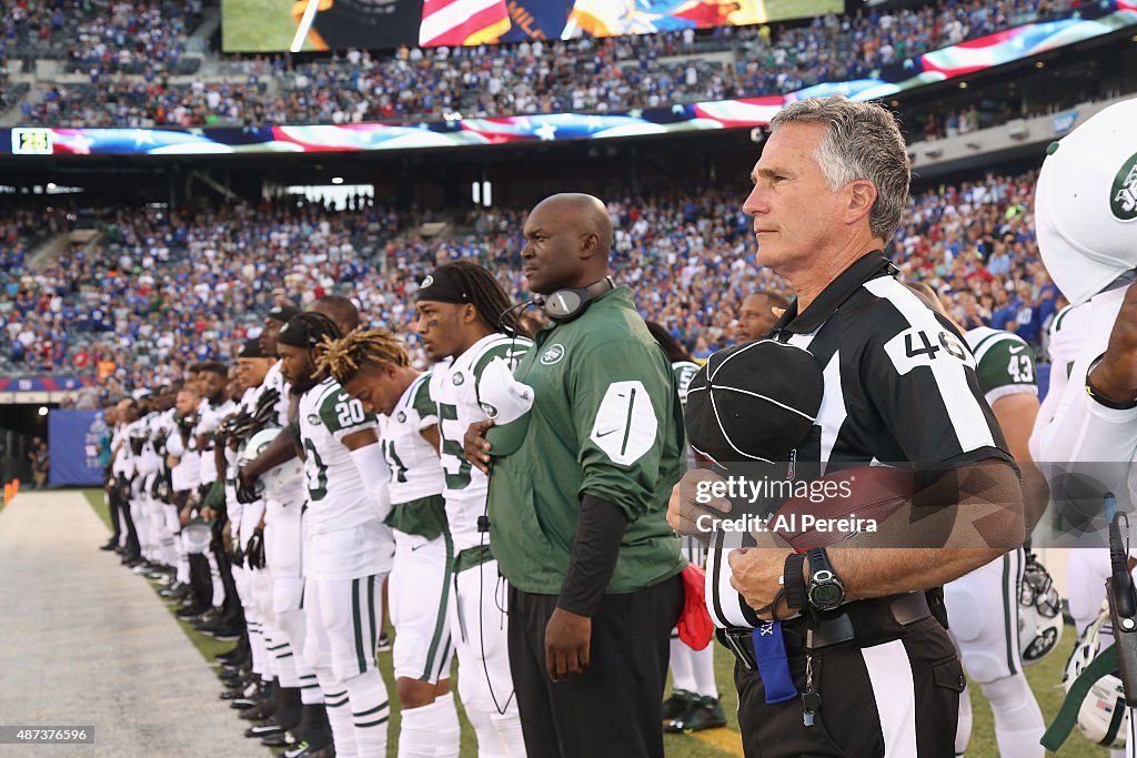 New York Jets v New York Giants