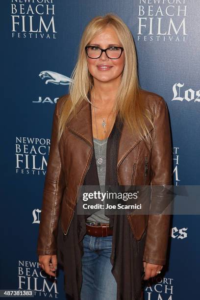 Regina Russell attends the 2014 Newport Beach Film Festival World Premiere of yhe Quiet Riot documentary "Well Now You're Here, There's No Way Back"...