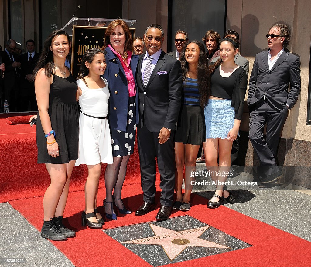 Giancarlo Esposito Honored On The Hollywood Walk Of Fame