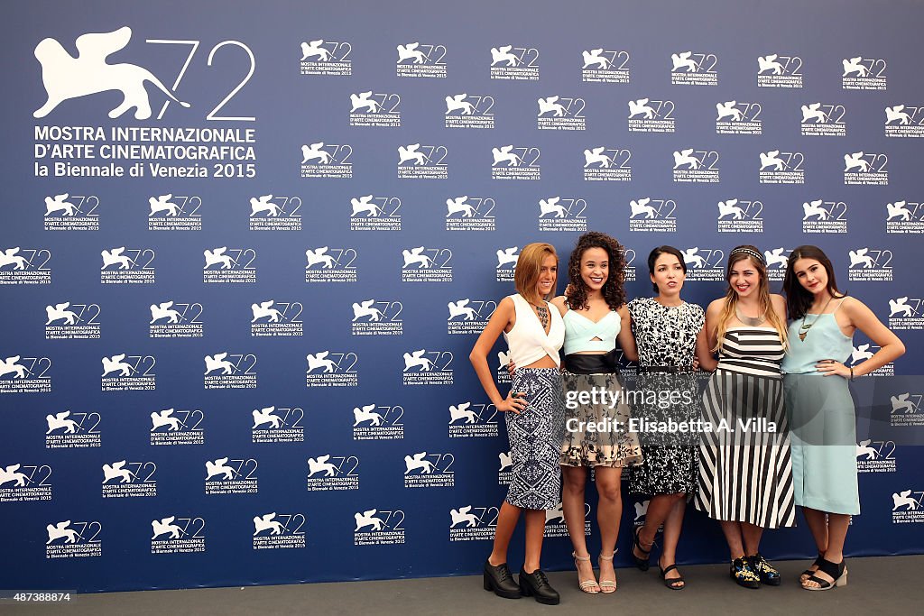 'Mate-Me Por Favor' Photocall - 72nd Venice Film Festival