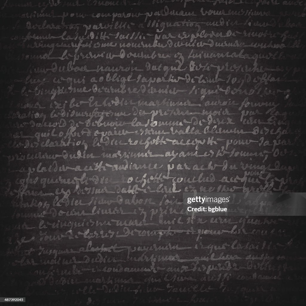 Texto no Quadro Negro-Chalkboard
