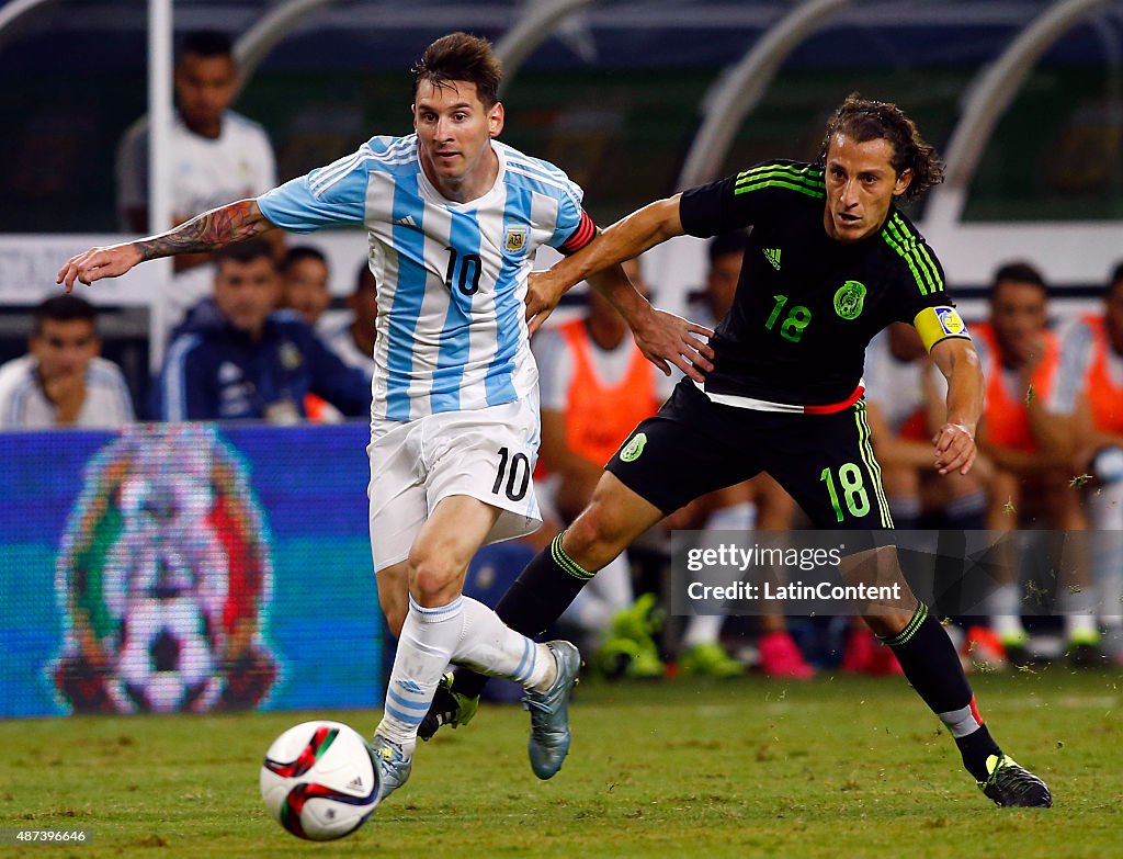 Argentina v Mexico - International Friendly