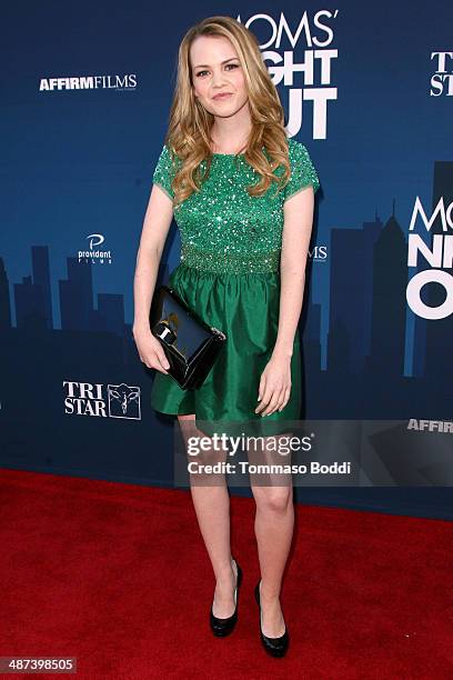 Actress Abbie Cobb attends the "Mom's Night Out" Los Angeles premiere held at the TCL Chinese Theatre IMAX on April 29, 2014 in Hollywood, California.