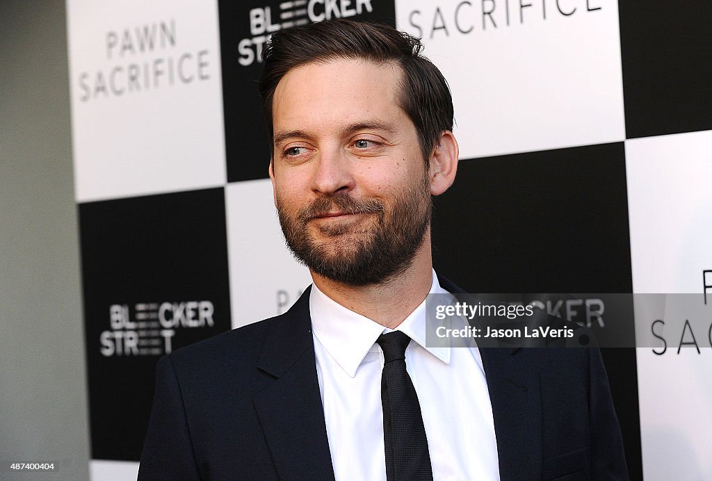 Premiere Of Bleecker Street Media's "Pawn Sacrifice" - Arrivals
