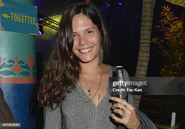 Vanille Clerc attends the Carlsberg's Suite Party At 20 rue Du Colonel Pierre Avia on April 29, 2014 in Paris, France.