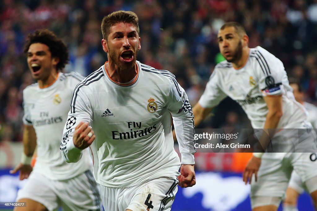 FC Bayern Muenchen v Real Madrid - UEFA Champions League Semi Final