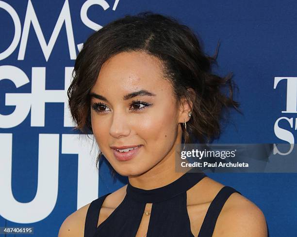 Actress Savannah Jayde attends the premiere of "Mom's Night Out" at TCL Chinese Theatre IMAX on April 29, 2014 in Hollywood, California.