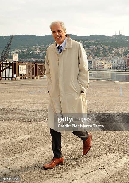 Chief Insurance Officer of Generali Group Mergio Balbinot attends the Assicurazioni Generali S.p.A. Shareholders General Meeting on April 30, 2014 in...