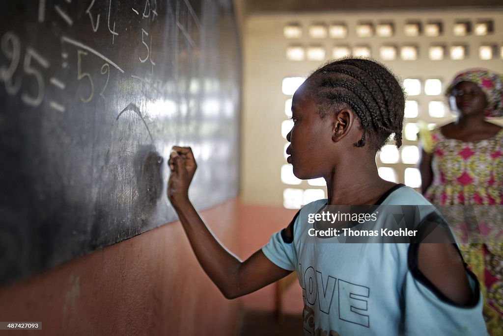 Refugee Camp In Bangui