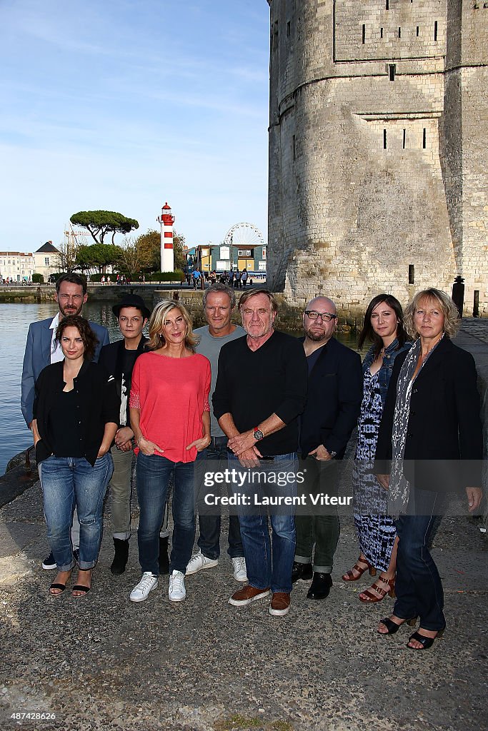 Jury Photocall -17th Festival of TV Fiction At La Rochelle