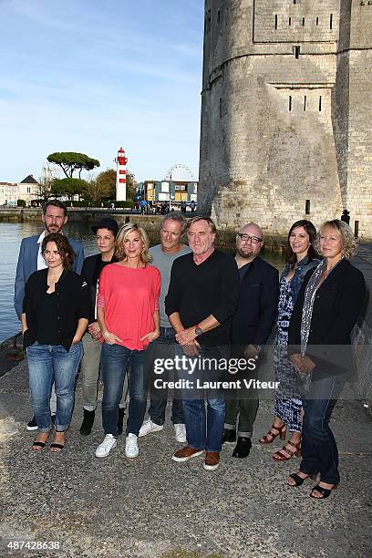 Screenwriter Sophie Lebarbier, Actor Julien Boisselier, Director Virginie Sauveur, Actress Michele Laroque, Actor Philippe Lefebvre, President of...
