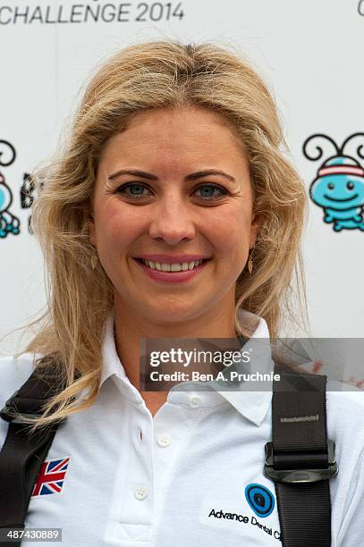 Holly Branson attends a photocall to launch the Virgin STRIVE Challenge at 02 Arena on April 30, 2014 in London, England.