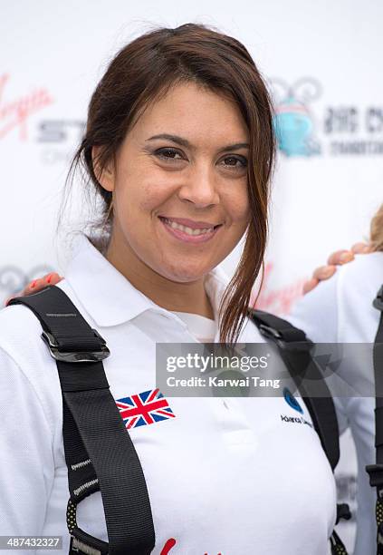 Marion Bartoli attends a photocall to launch the Virgin STRIVE Challenge held at the 02 Arena on April 30, 2014 in London, England.