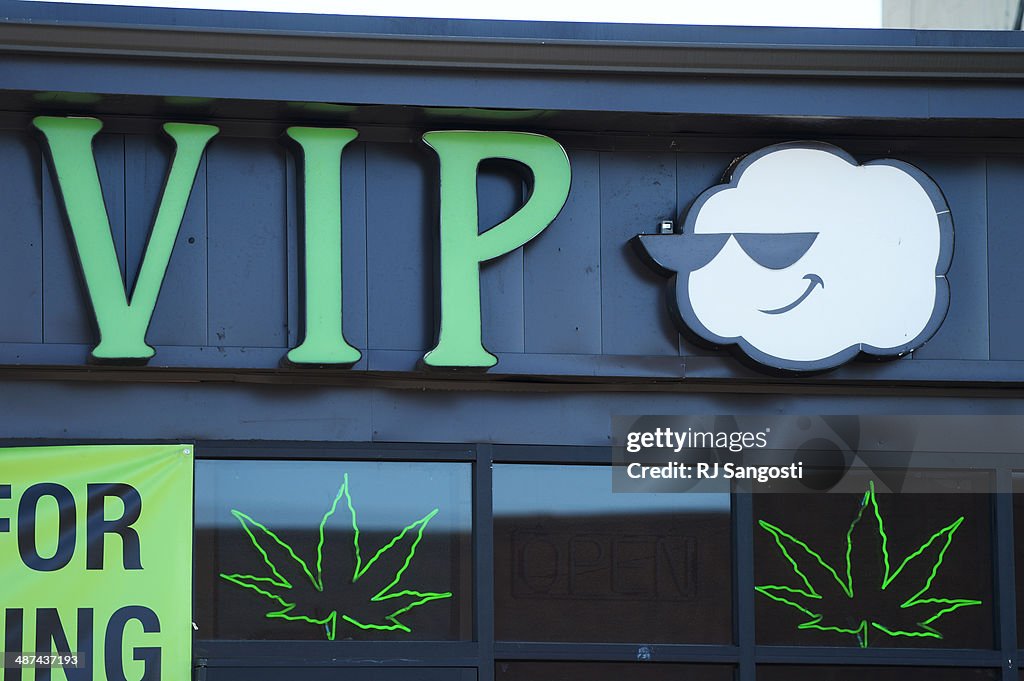 Marijuana dispensary raid