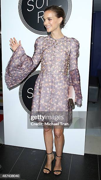 Natalie Portman arrives at the 2015 Toronto International Film Festival - 4th Annual Festival kick-off fundraising soiree held at TIFF Bell Lightbox...