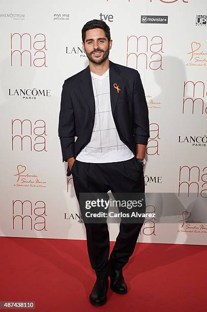 Spanish actor Miguel Diosdado attends "Ma Ma" premiere at the Capitol cinema on September 9, 2015 in Madrid, Spain.