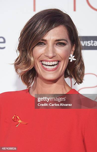 Spanish model Laura Sanchez attends "Ma Ma" premiere at the Capitol cinema on September 9, 2015 in Madrid, Spain.