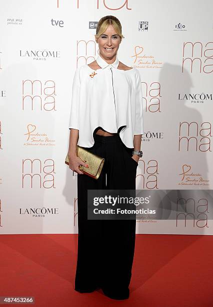 Ainhoa Arbizu attends the 'Ma Ma' Premiere at the Capitol Cinema on September 9, 2015 in Madrid, Spain.