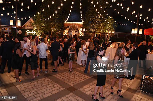 General view of atmosphere at the 10th anniversary of The Jessica Simpson Collection at Tavern On The Green on September 9, 2015 in New York City.