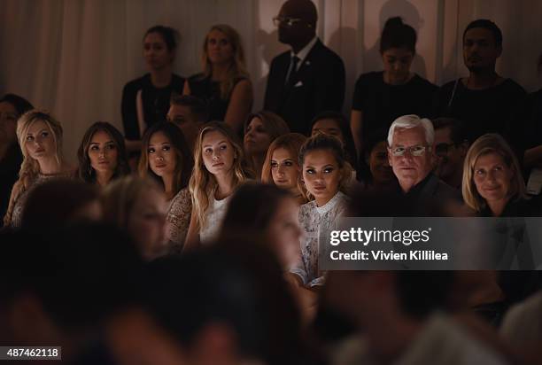 Amber Lynne Fillerup, actress Olivia Culpo, Aimee Song, model Dylan Frances Penn, actress Ashley Tisdale, model Chrissy Teigen, Chief Executive...