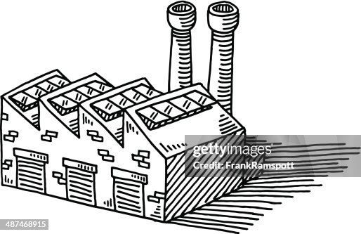 Factory Building Drawing