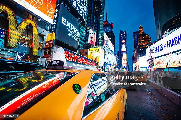 times square new york city - time square stock pictures, royalty-free photos & images