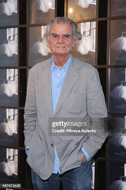 Photographer Patrick Demarchelier attends the Patrick Demarchelier Exhibit Fashion Week kick off party at Christie's Auction House on September 9,...